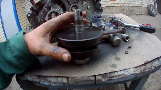 Разборка двигателя ИЖ Юнкер. смотреть онлайн