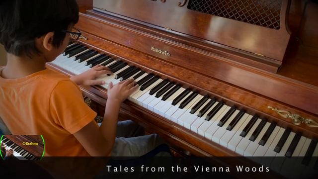 Tales from the Vienna Woods - Piano смотреть онлайн