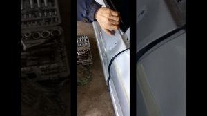 Бес покрасочное удаление вмятин, тест инструмента ПДР