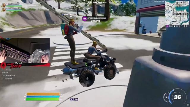 MIRWANA УЧИТ ТУЗА НОВЫМ ФИШКАМ В ФОРТНАЙТ! TOOSE, FORTNITE 3 ГЛАВА