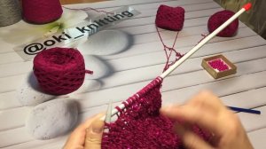 Велюровый свитер "Фуксия" | Свитер с бусинами