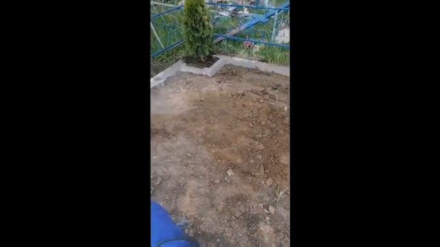 Обустройство могилы 1