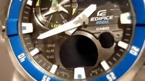 Настройка часов Casio Edifice EMA-100D