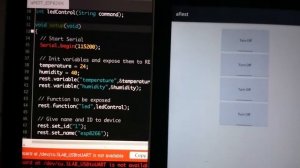 Arduino aREST & Android Application