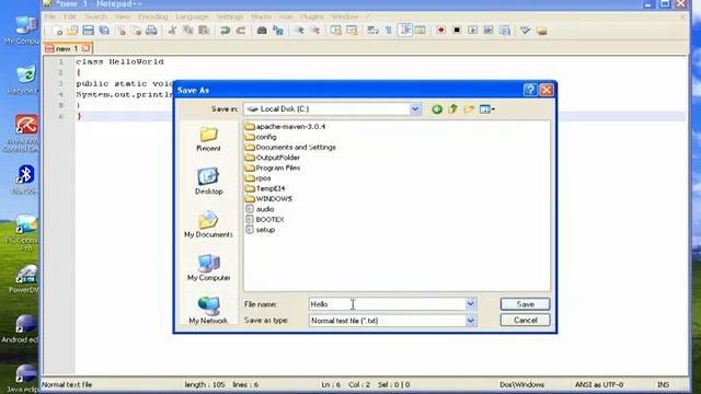 Run java program from command promt смотреть онлайн
