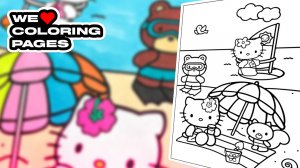 #24 Hello Kitty Раскраска | МЫ ❤️ РАСКРАСКИ