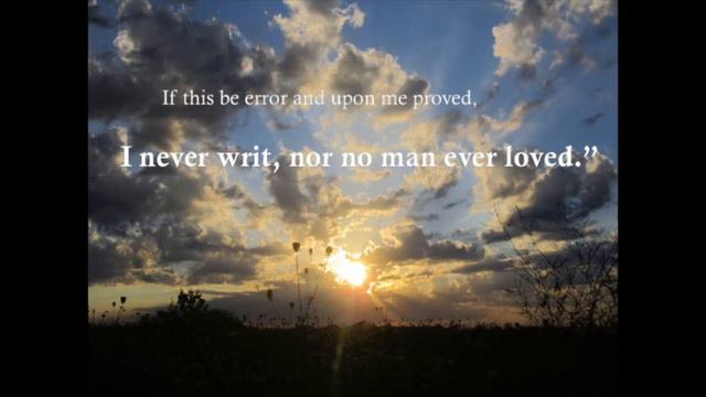 Shakespeare's Sonnet 116 смотреть онлайн