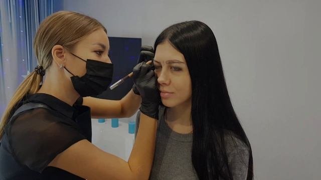 Забудьте о бровях надолго!!! Что же такое перманентный макияж? Весь процесс в одном ролике.