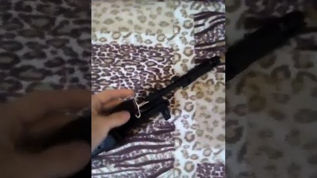 Быстросъёмная антабка на прикладе АК 12 СУ