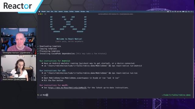 How do I create a React Native application? смотреть онлайн