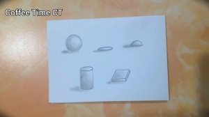 Basic sketching | How to sketch basic shapes | Step by step tutorial for beginners | COFFEE TIME CT