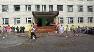 Мулино. Флешмоб выпускников 2019 года.