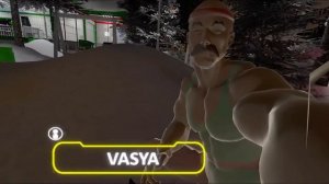 Усатый Мармок на коте. VR