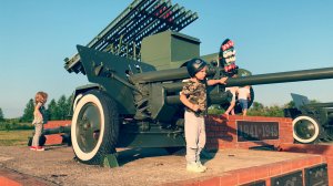 Военная техника для детей: прогулка в Аллее Победы