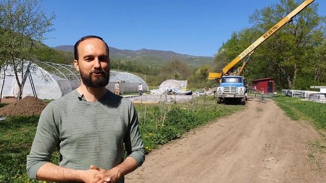 Фундамент под бескаркасный ангар на 105м2