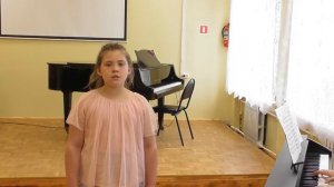 Логинова Эвелина - "Ты откуда, музыка" (Я. Дубравин, В. Суслов)