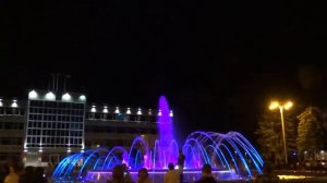 Семь мелодий цветомузыкального фонтана Анапы
