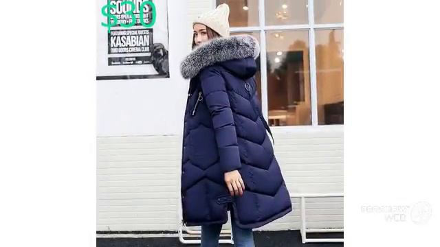 Одежда с AliExpress. 2017 зимние Для женщин супер пальто с капюшоном смотреть онлайн