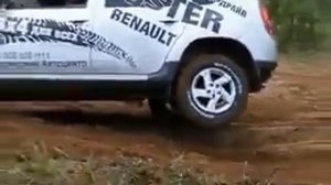 Диогональное вывешивание и тест драйв Renault Duster