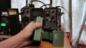 Военная ретро радиостанция Р105М.