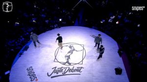 Popping Best 16 - Juste Debout 2019 - Acky & MT Pop vs DS & Jayone