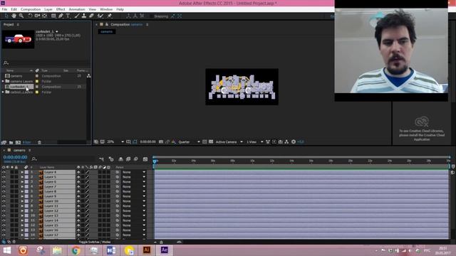 Работа с файлами в Adobe After Effects. Эпизод занятия курса. Илья Суворкин смотреть онлайн