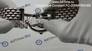 Обзор. Швейцарские наручные часы Frederique Constant FC-200MPB2V6B