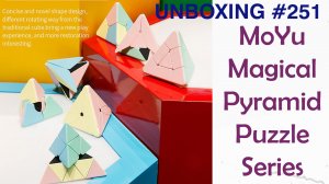 Unboxing №251 MoYu Magical Pyramid Puzzle Series. Обзор