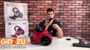 Обзор циклонных и мульти-циклонных пылесосов от GINZZU. Model: VS424, VS427, VS428, VS420.