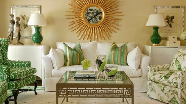 Green Living Room Decorating Ideas | Luxious Green Living Rooms | And Then There Was Style