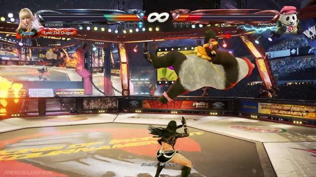 Black Python Dress Lili Robot Tekken 7 UHD 4K 60 FPS смотреть онлайн