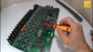 Мультиплексор для видео наблюдения разбор на радиодетали содержащие золото.