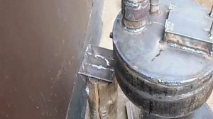 Печь на отработке для плавки свинца