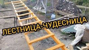 Лестница-чудесница. 5 метров своими руками. 07-8.09.2024