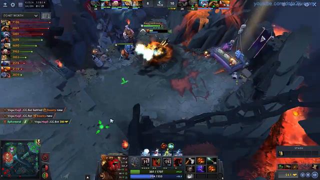 Miracle - Lifestealer Safelane | RAMPAGE 7.20e | dota 2 mmr Pro Gameplay 74 смотреть онлайн