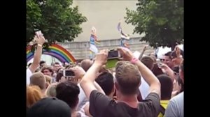 BRISTOL PRIDE 2016 CROWD SURF - BIG FAIL!!!!