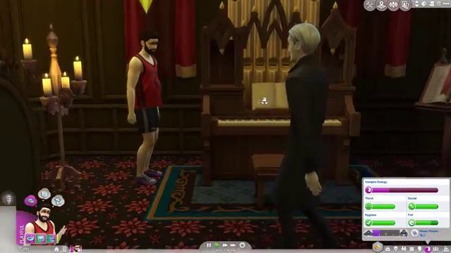 THE SIMS 4 | VAMPIRES | COACH FERATU PART 3 | VAMPIRE TRAINING BEGINS смотреть онлайн