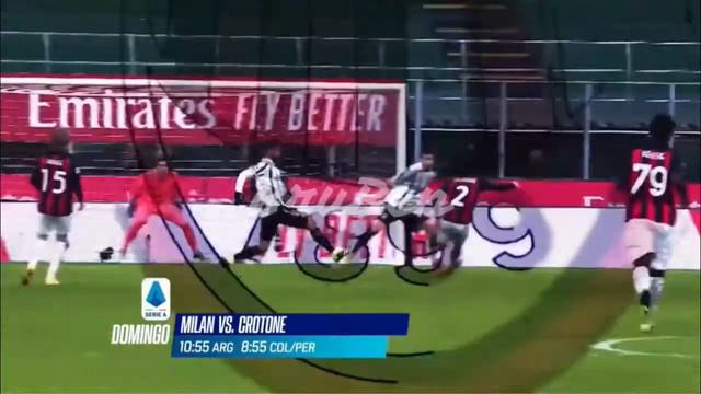 Promo ESPN | Milan vs Crotone - Serie A 2021 смотреть онлайн