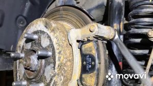 Не тормозит колесо, заклинили направляющие суппорта, обслуживание тормозов автомобиля!