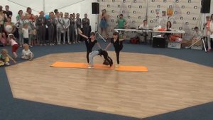 «Подружки», совместный номер: Цирковая студия «Ювента» и Цирковая гимнастика Мио Балло