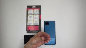 Установка гибридного защитного стекла на камеру смартфона