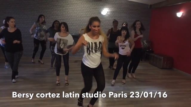 Bersy Cortez Latin studio ( Paris 93)23/01/16 Lady style смотреть онлайн