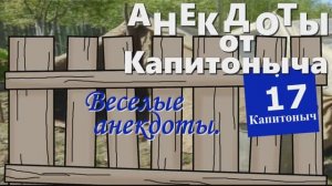 Веселые анекдоты. Выпуск 17.