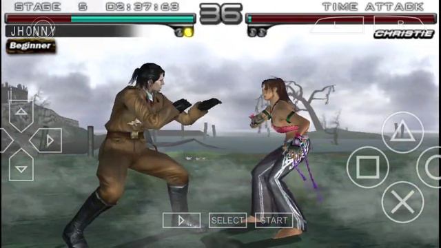 Tekken 5 Dark Resurrection - Sergei Dragunov (Time Attack) PSP смотреть онлайн