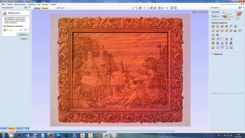 Vectric Aspire 10.5 Стратегии. Черновая и чистовая 3D фрезеровка.