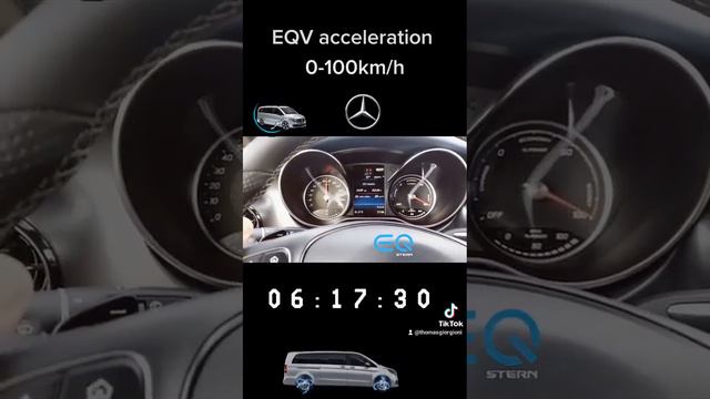 Mercedes V class EQV 2021 acceleration 0 - 100 km/h Mercedes V klasa przyspieszenie od 0 do 100 km/ смотреть онлайн