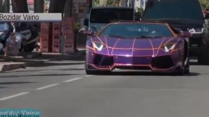 Ламборгини Авентадор "Трон": Детали И Звук В Монако