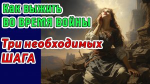 Как выжить во время войны. Три простых шага, которые сохранят жизнь