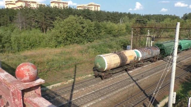 Тест видеокамеры Panasonic HC-V770 - Мост через ЖД (Рязань, август 2017) смотреть онлайн