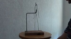 Скульптура. 4 класс. Этюд человека с животным ( кошка, собака). Начало.